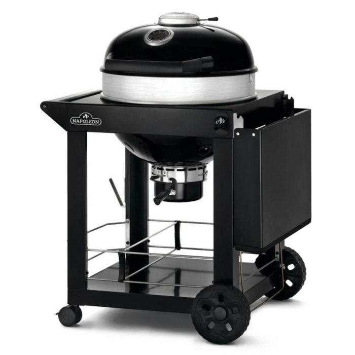 Napoleon PRO Charcoal Kettle 22" Grill with Cart PRO22K-CART-3