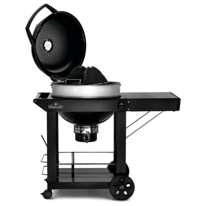 Napoleon PRO Charcoal Kettle 22" Grill with Cart PRO22K-CART-3