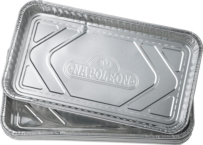 Napoleon 62008 Large Grease Drip Trays - Pack of 5 (14" X 8")
