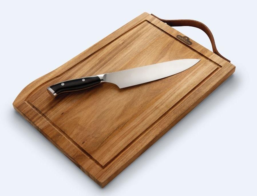 Napoleon 70039 Premium Cutting Board And Knife Set