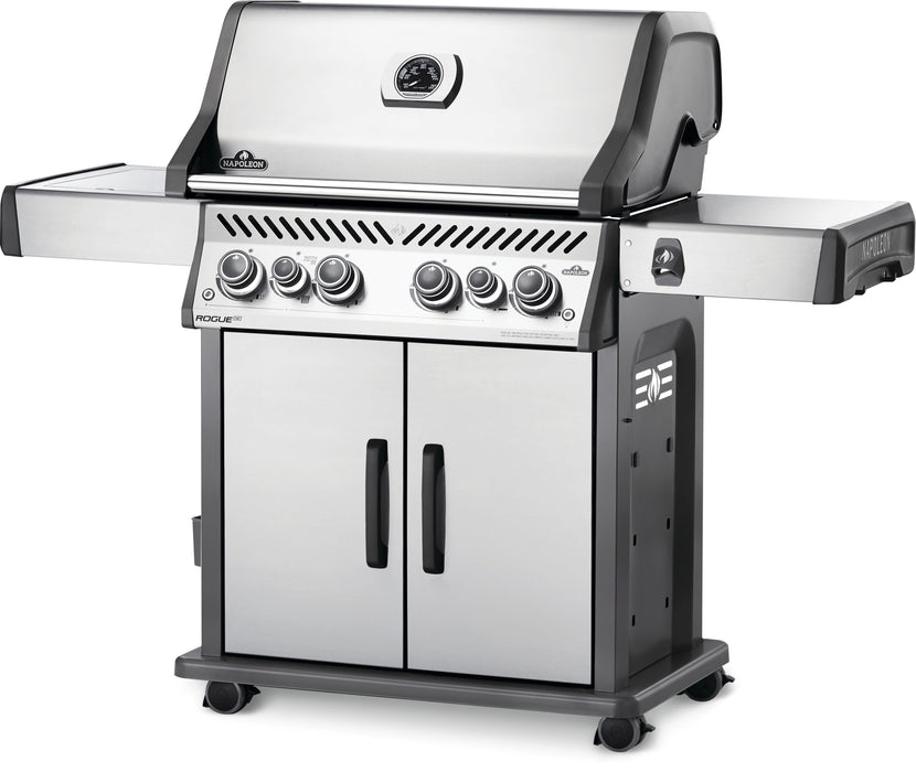 Napoleon Rogue SE RSIB 525 Gas Grill (Stainless Steel) w/Infrared Side and Rear Burners RSE525RSIB-1