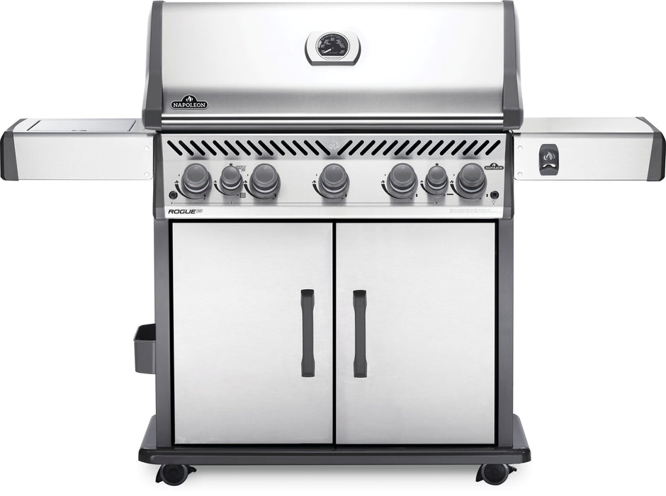 Napoleon Rogue SE 625 Gas Grill w/Infrared and Rear Burner (Stainless Steel) RSE625RSIBSS-1