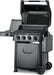 Napoleon Napoleon Freestyle 425 4-Burner BBQ with Side Burner Propane / Graphite Grey F425DSBPGT-ECP Freestanding Gas Grill