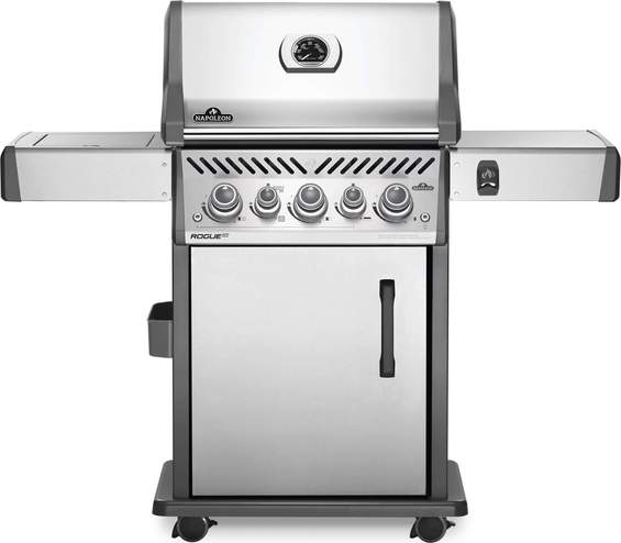 Napoleon Rogue SE 425 Gas Grill (Stainless Steel) w/Infrared Side and Rear Burners RSE425RSIBSS-1