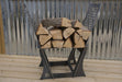 Oven Brothers Firewood Storage Rack  - Carbon Steel OBHOLD